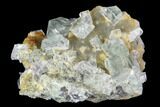 Green Fluorite Crystal Cluster - Mongolia #100735-1
